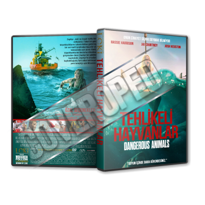 Tehlikeli Hayvanlar - Dangerous Animals - 2025 Türkçe Dvd Cover Tasarımı